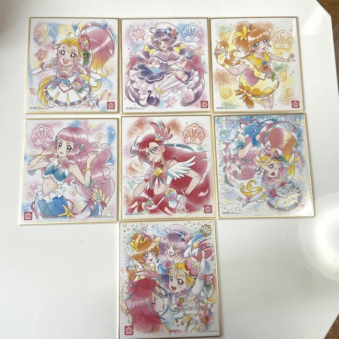 Amazon.co.jp: バンダイ プリキュア色紙ART トロピカル?ジュプリキュア