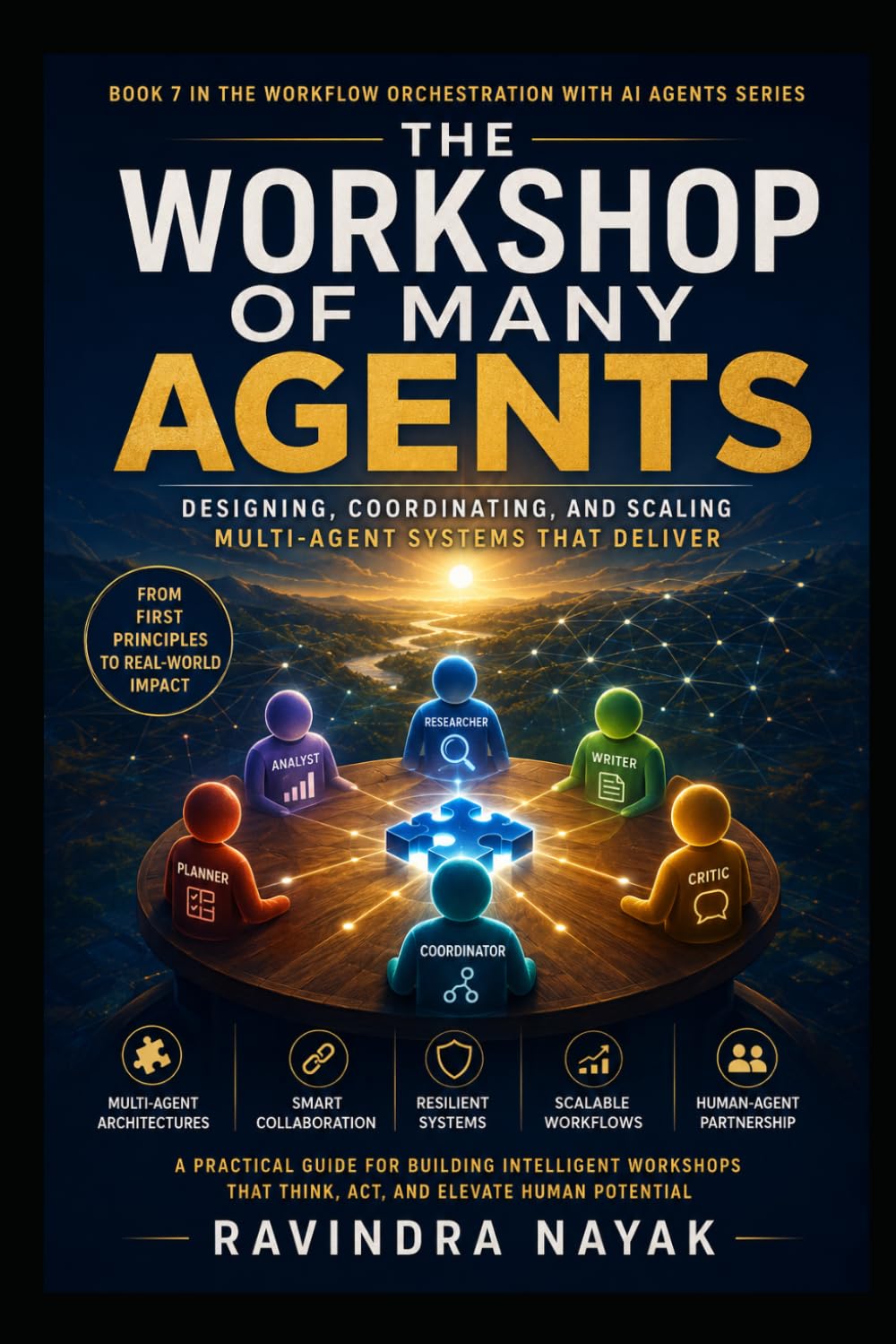 The Workshop of Many Agents (THE INTELLIGENT WORK ORCHESTRA Workflow Orchestration, AI Agents, Agentic AI, and the Mathematics of Action—from First Principle)