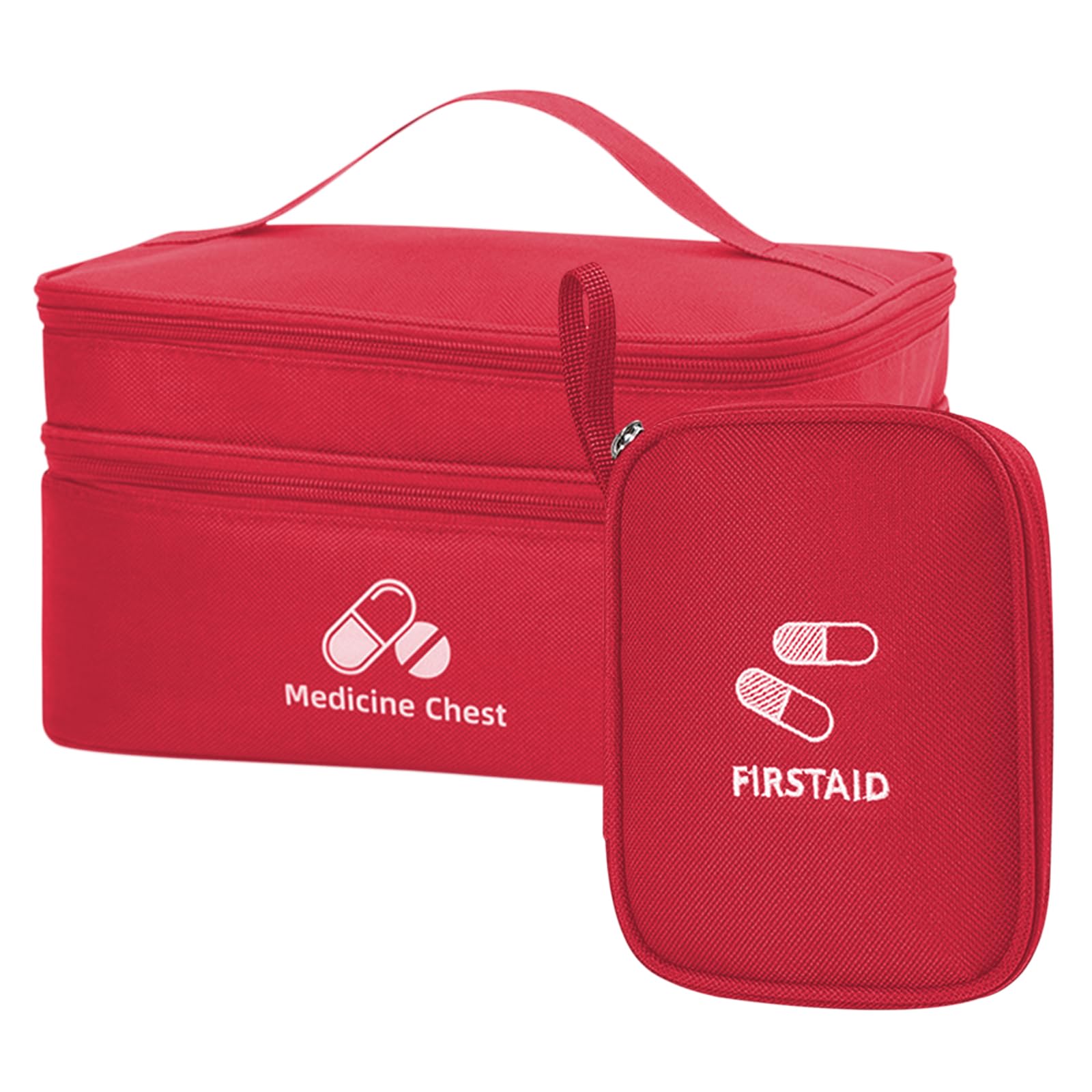 Trousse Secours Vide 2 Pièces - Imperméable Oxford | Pour Voyage, Randonnée