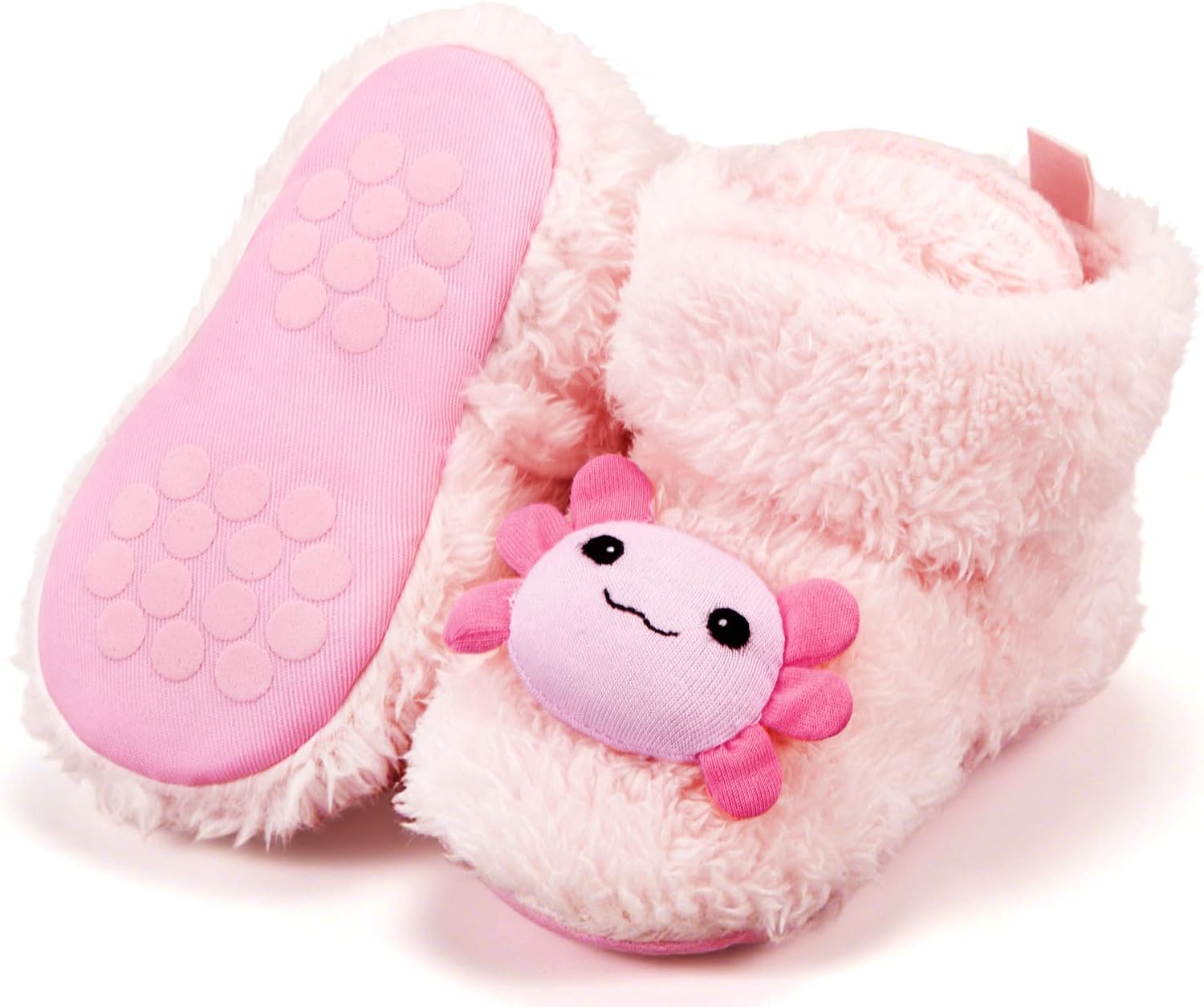 Axolotl Baby Booties Newborn Baby Shoes Animal Unisex Infant Slippers for Toddler Infant Girl Boy