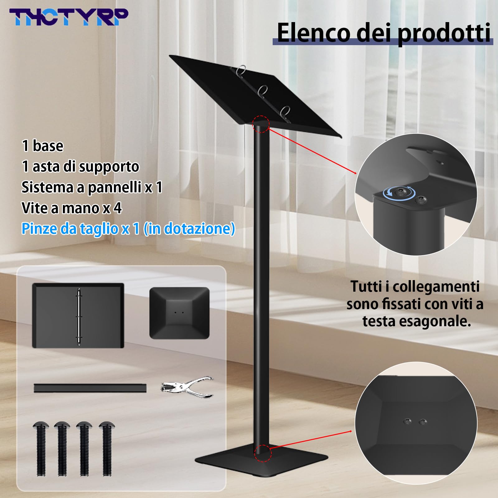 Supporto per menu, supporto per nome, supporto per menù, per esterni, lavagna di attesa, menu, supporto per nome, supporto, chiuso, cartello, attrezzi inclusi, facile da montare