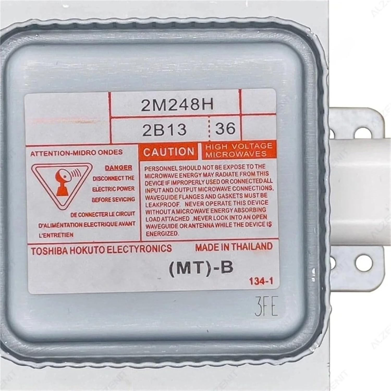 Compatible with Toshiba Microwave Oven 2M248H Air Cooled Magnetron 1000W 2M248 Industrial Replacement Part