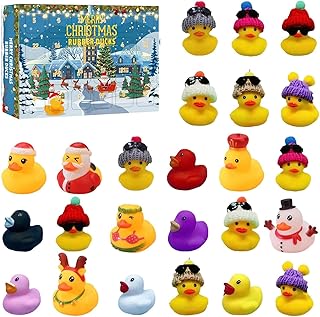 christmas advent calendar rubber ducks Christmas 24 Days Countdown Duck Design Countdown Calendar For Table Desk 2024 Animal Advent Calendar Decoration For Table Desk,Countdown Calendar For Girls Boys