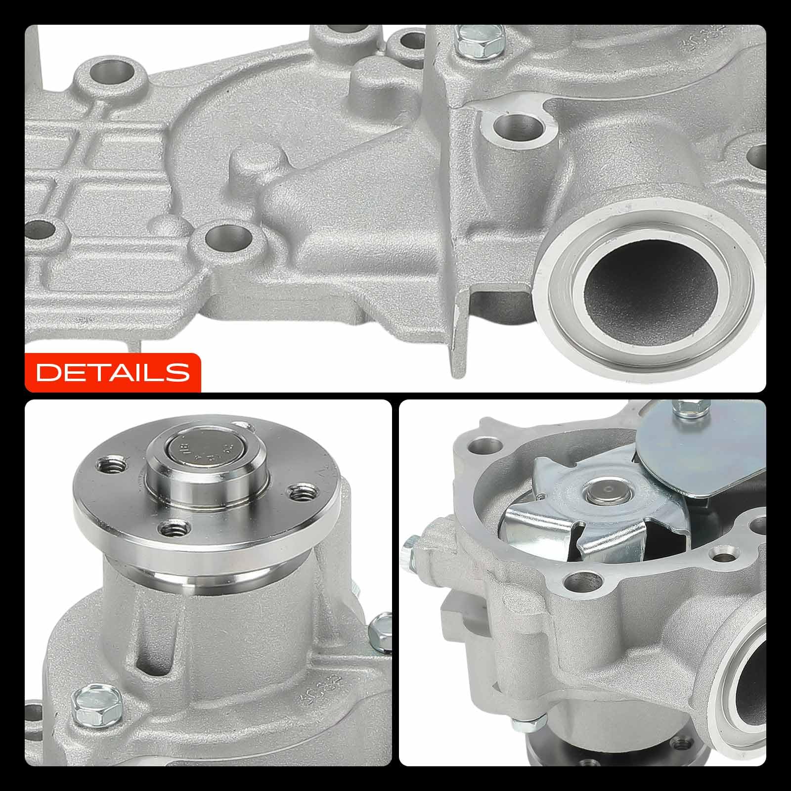 Frankberg Bomba de agua/bomba de refrigerante con junta 1610097245 | Compatible con: S.i.r.i.o.n M1, Gran Move G3, YRV M2, Autobús Extol S22 S23, Mover L9, Trevis, Cuore VI L250 L251 L260