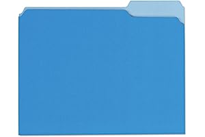 Universal 1/3 Cut Top File Folders