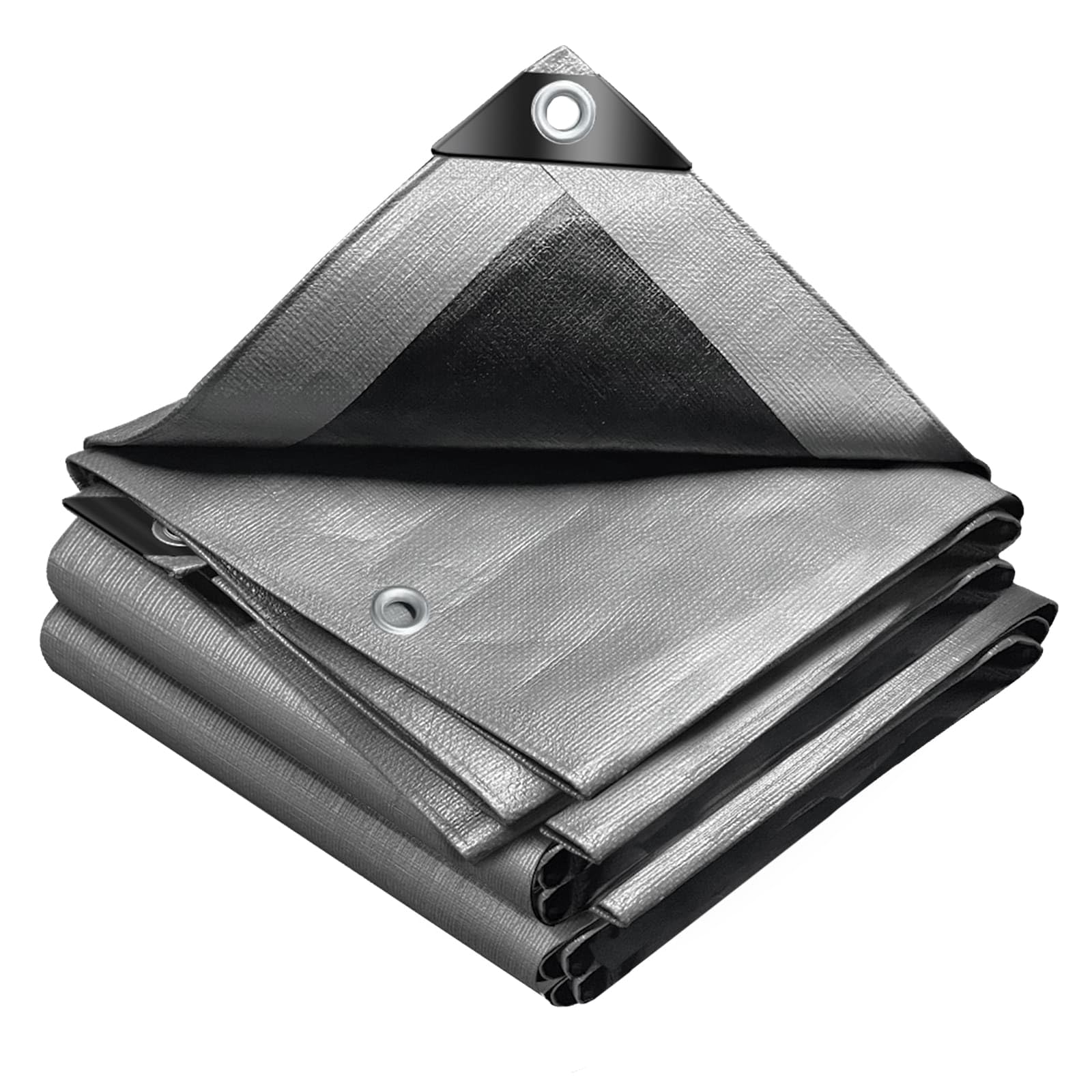 Bâche polyéthylène 240g/m² oeillets couverture étanche ultra résistante