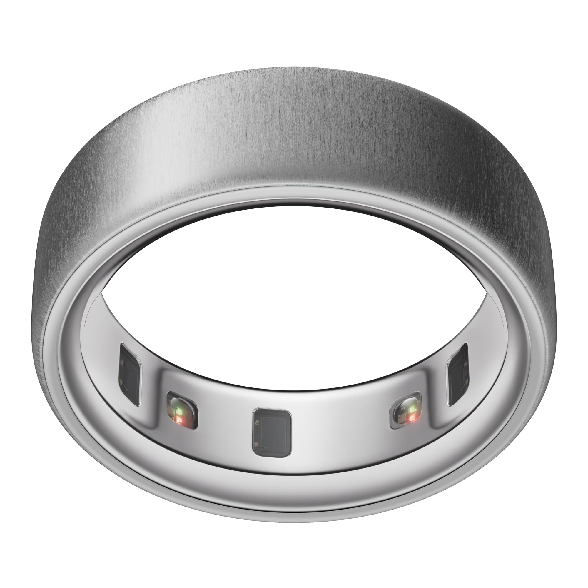 OURA RING 4 シルバー サイズ6 Oura Ring 4 - Brushed Silver - Size 6 - Size Before You Buy