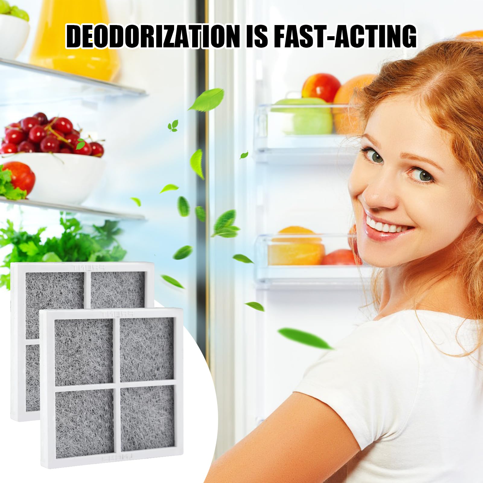 Pack 2 Filtri Aria Per Frigorifero LG E Kenmore - Pure Fresh Antibatterico - Ricambio Ufficiale - Foto 6