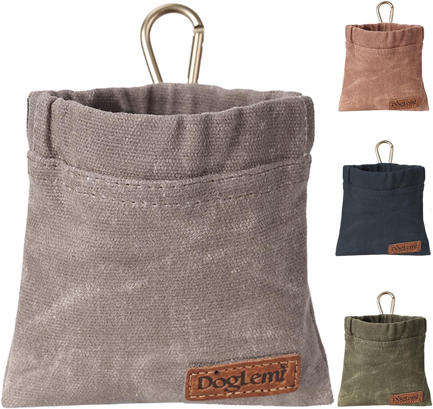 ETIAL Dog Treat Pouch,Portable Puppy Dog Training Treat Bag,Hand Free