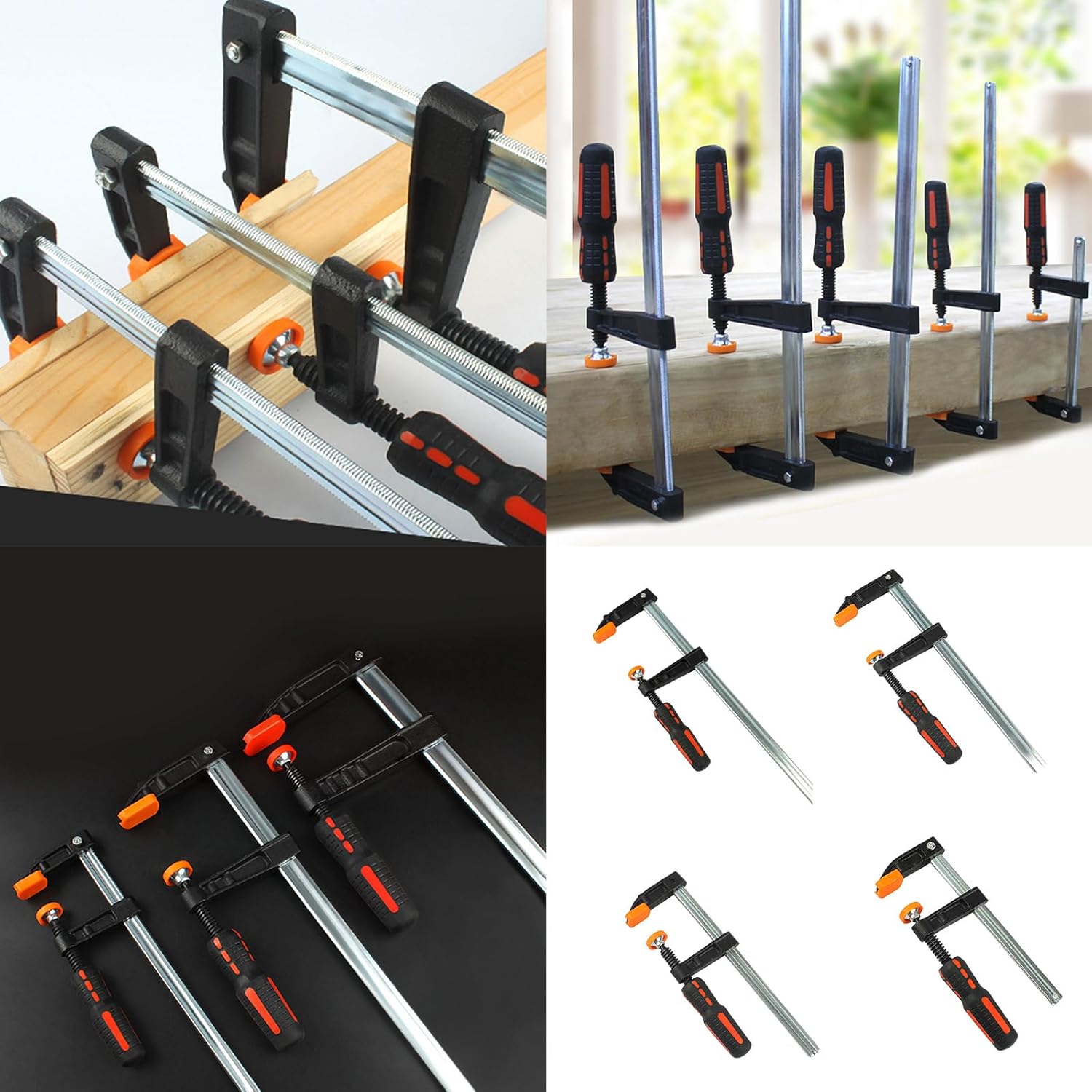 Ergonomically F Clamp For Secure Holding In Woodworking And Handicraft Projects Metal Working Clamp Fixing Hand Tool Woodworking Tool