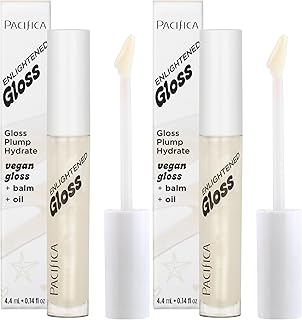 Pacifica Plumping Lip Gloss – Sugar Cake Flav...