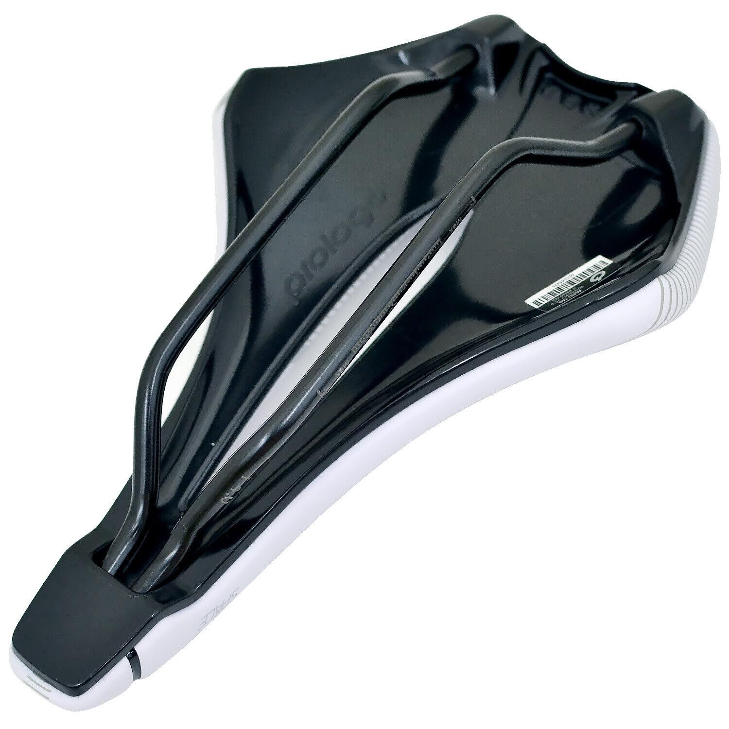 Prologo Dimension Space T4.0 Rail Bicycle Road Triathlon VL-1A24B Saddle, White, PR2802