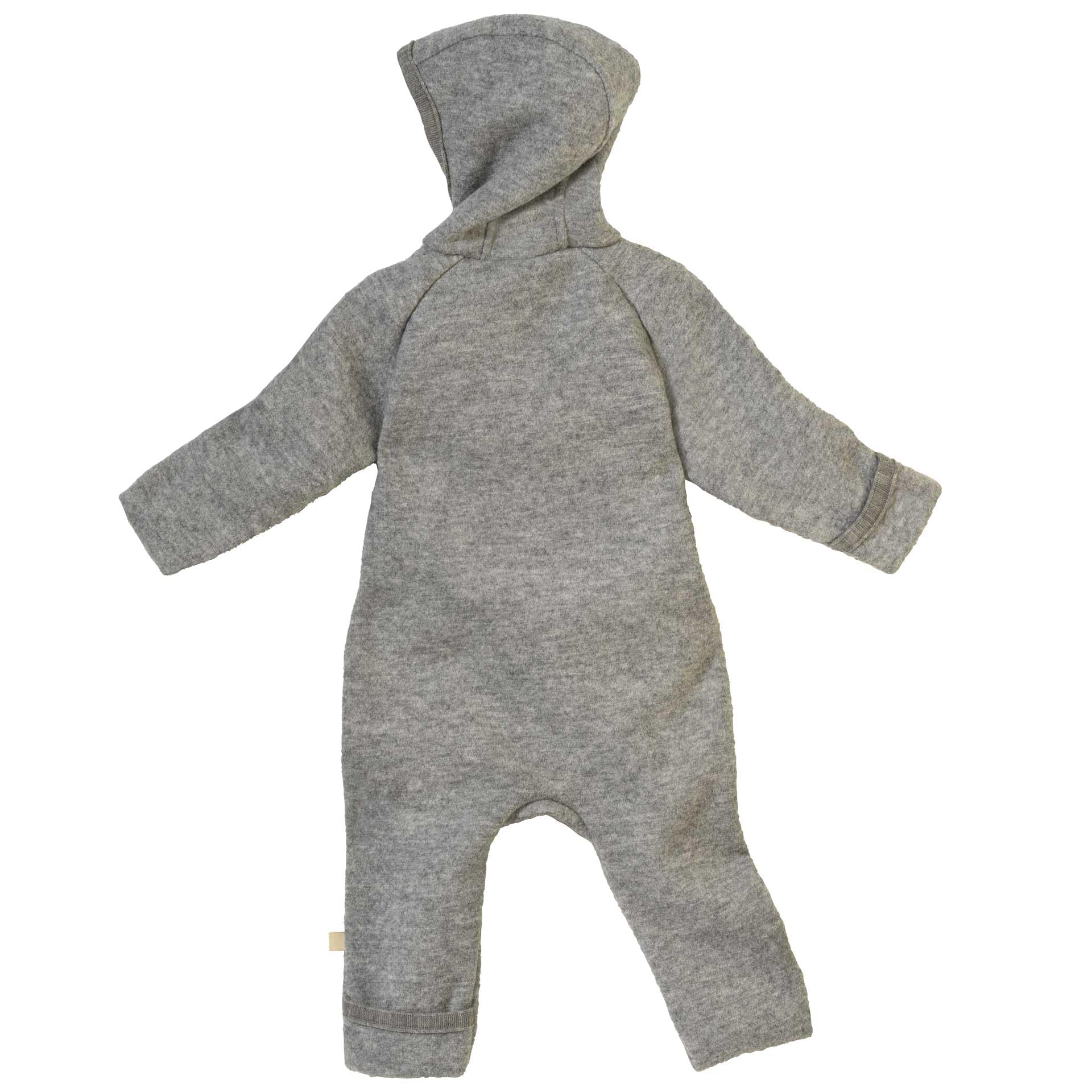 Disana ZIPP-OVERALL Baby & Bambini – 100% Bio Merino, lana walk – traspirante e piacevolmente caldo – unisex, taglia 50 – 116 – sostenibile & equo – con chiusura lampo – Made in Germany