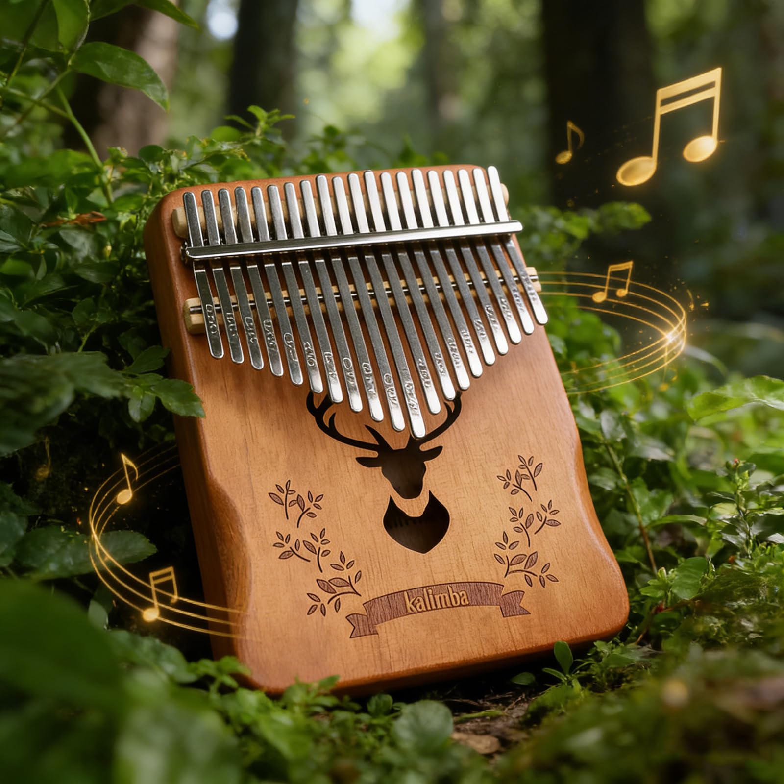 Kalimba, pianoforte da 21 pollici, armonie ricche di alta qualità per principianti e uso da viaggio