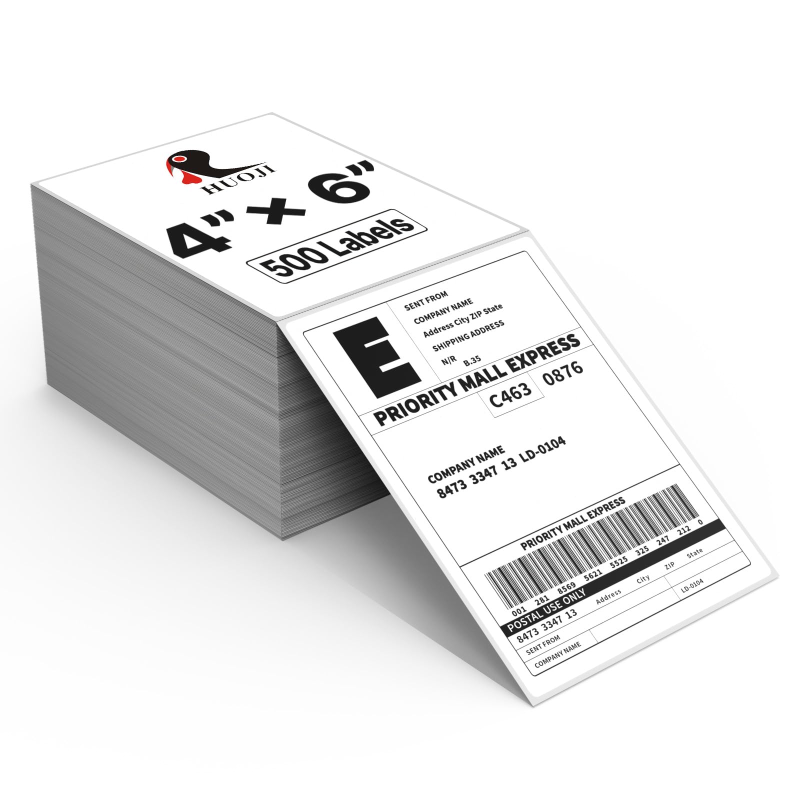 HUOJI 4x6 Thermal Labels