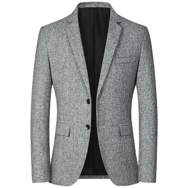 Blazer d'été homme chic en lin respirant haut de gamme
