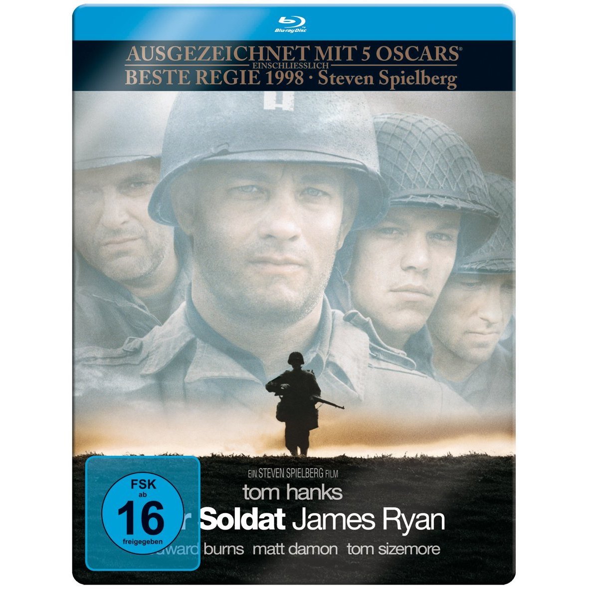 Saving Private Ryan German Blu-ray SteelBook (Region Free)