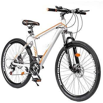 新品高品質CSLR26 マウンテンバイク アルミ製 油圧式ディスクブレーキ26 マウンテンバイク MTB 自転車 26インチ アルミ Wサス シマノ製21