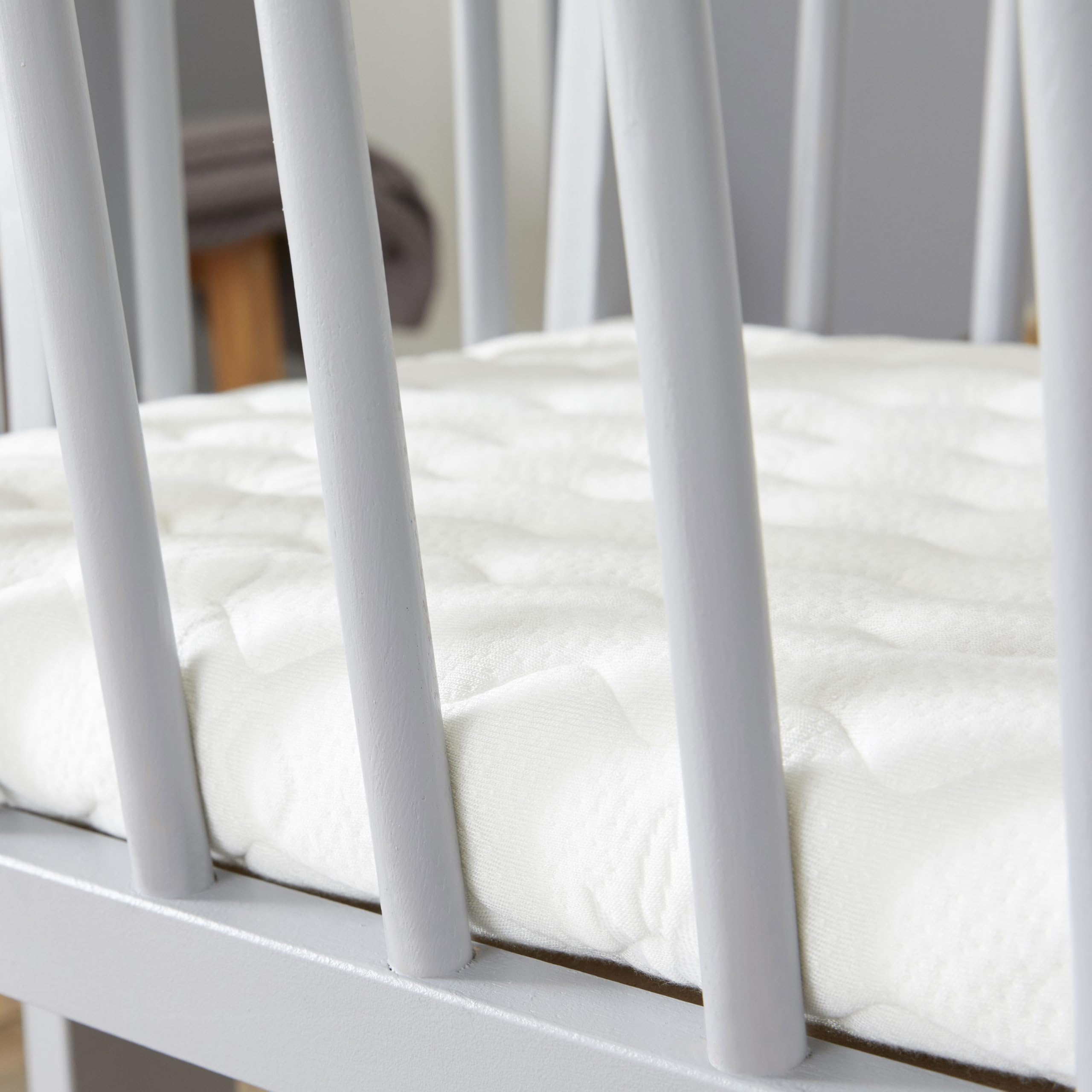 Babysom - Matelas Berceau Bamboo | Compatible Cododo| Viscose au Toucher Ultra Doux | Forme Rectangulaire | Épaisseur 5 cm | Déhoussable | Oeko-Tex® (80x40 cm)