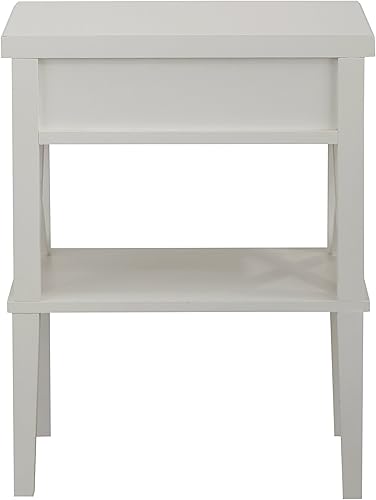 Miniatura 5 de NewCosmos Madison White Nightstand