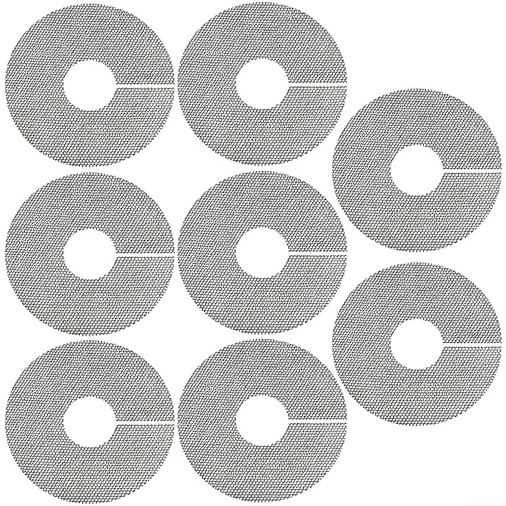 Black Plastic Mesh Sheet 30cm Breathable Garden Guard(8pcs)