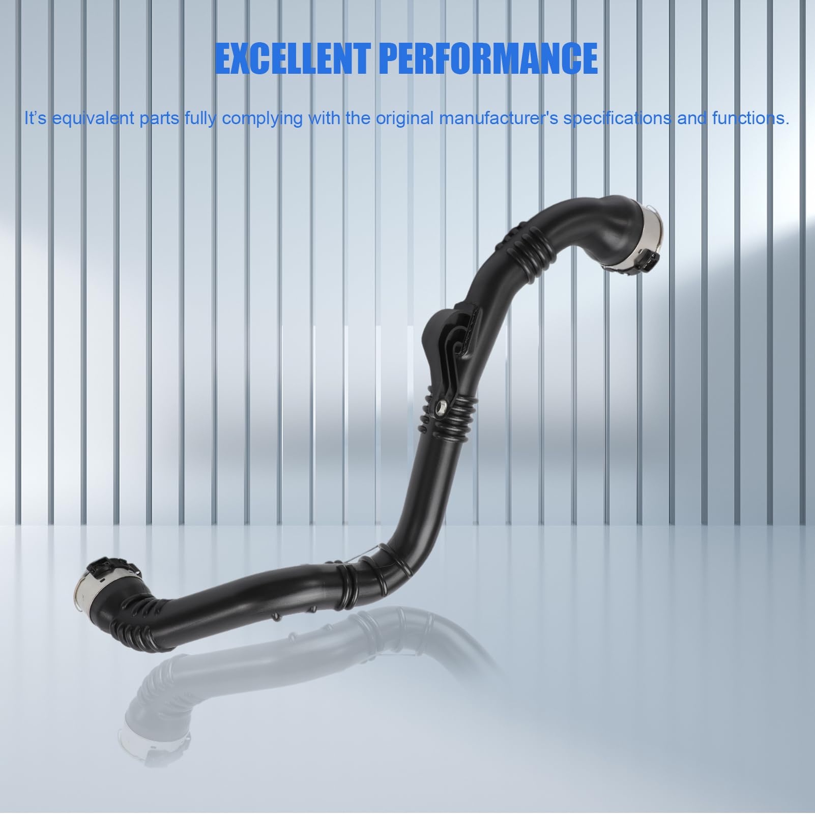144602443R Manguera intercooler de repuesto de 55/65 mm compatible con Nissan Qashqai Renault Kadjar Megane Grand Scnic OE 144608957R 1446000Q1B