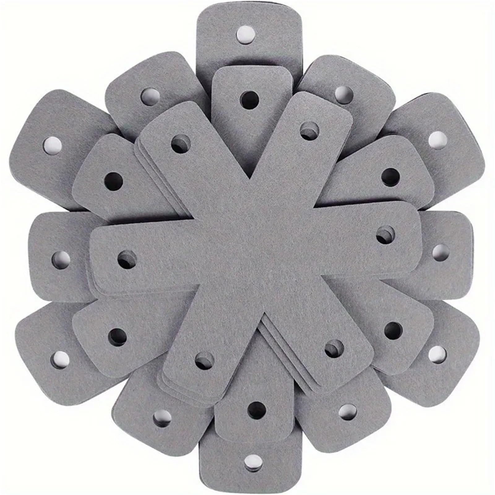 24pcs Pot and Pan Protectors, 4 Different Sizes Cookware Protector Dividers, Stacking Separators Pads, for Protecting and S for Kitchen