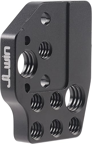 Miniatura 3 de Fotga Placa de montaje de extensión para DJI Ronin S SC RS 2 RS 3 RSC 2 RS4 y RS4 Pro Gimbal estabilizador 14"-20 38"-16 agujeros Cold Shoe para