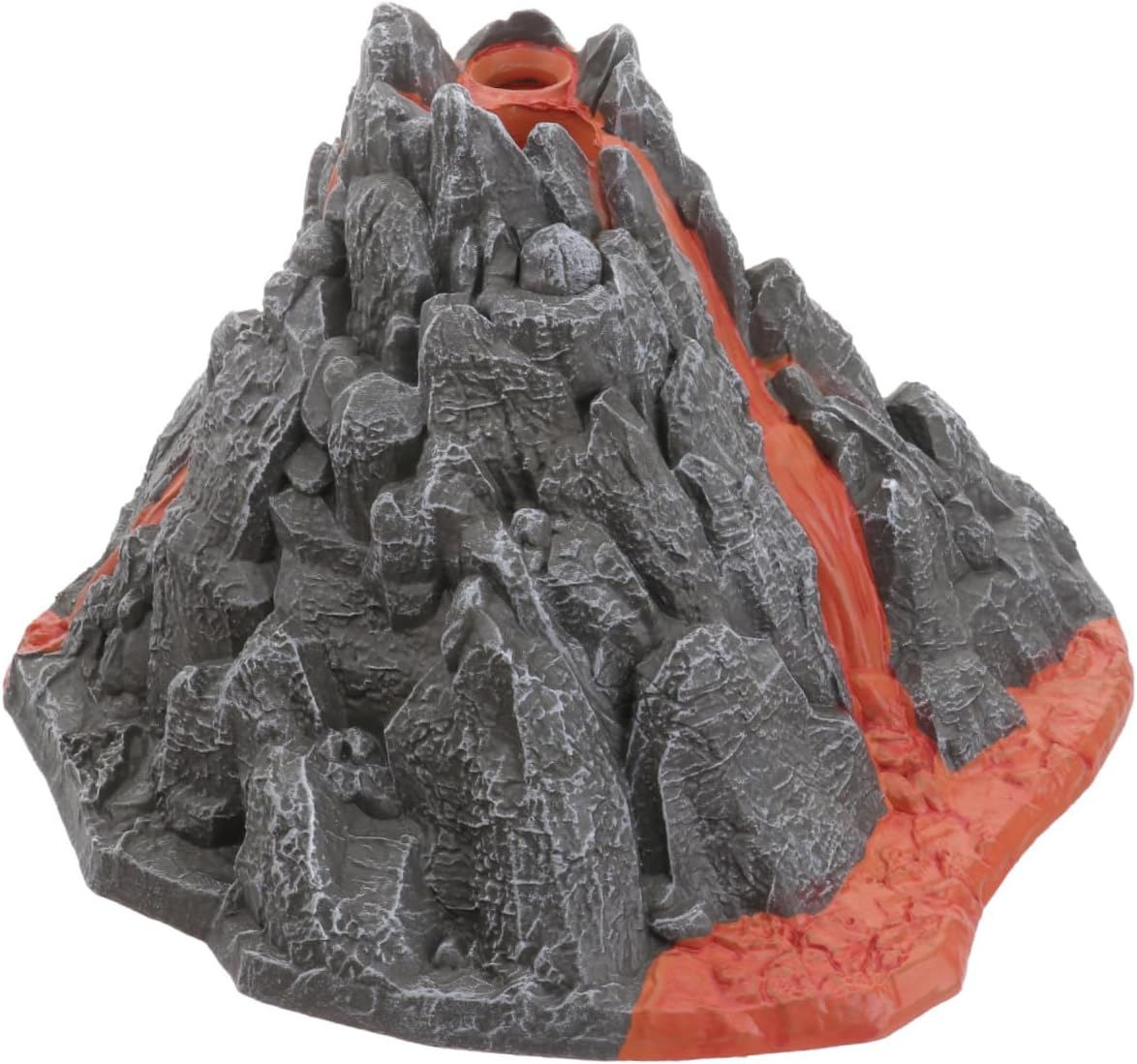 1pc Simulated Volcano Model Desktop Ornament Realistic Volcano Scene Erupting Decoration for Home Parties Great for Enthusiasts