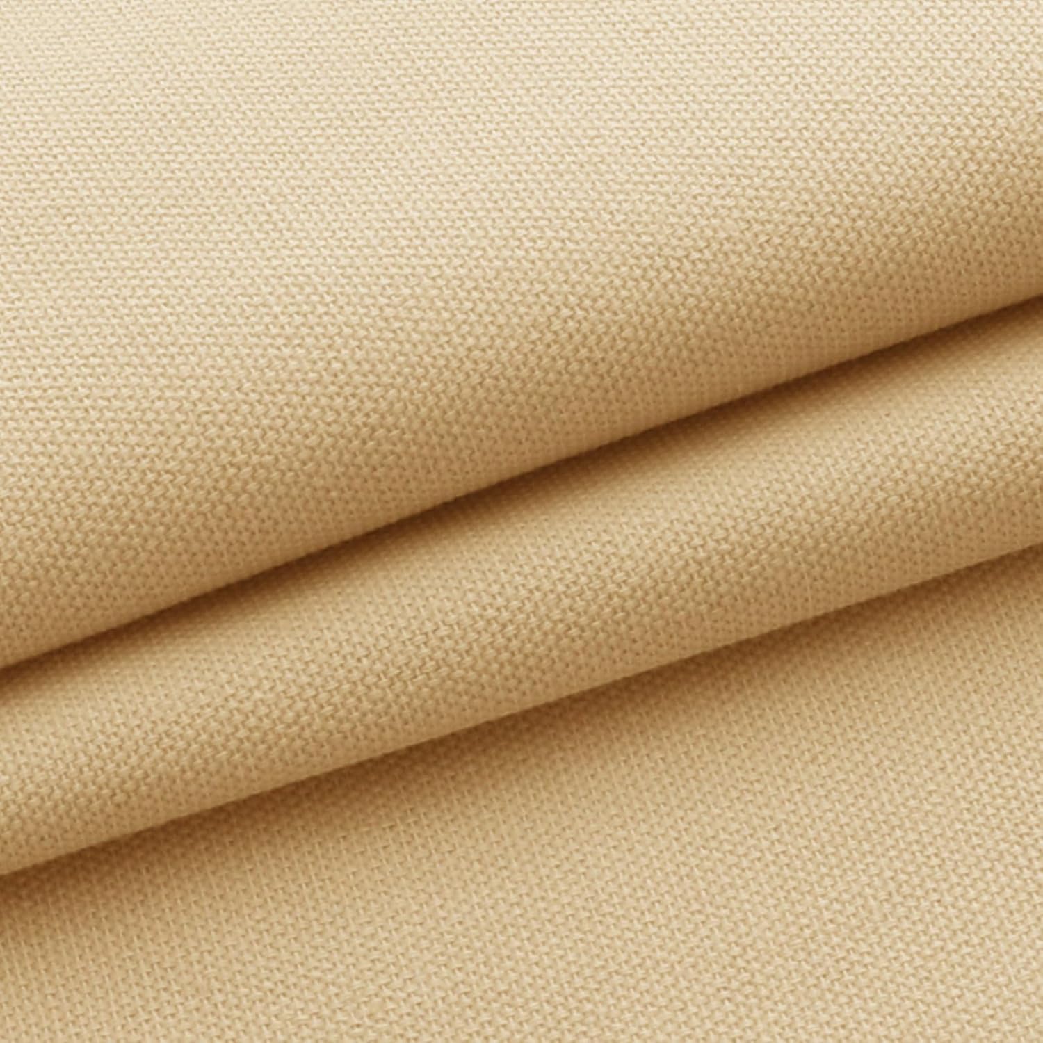 Canvas Fabric by The Yard, Thick Premium Canvas Fabric, 350GSM, Suitable for Painting, Sewing, Bags,Crafts, Embroidery, Handmade Home Decor (Khaki, 5 Yards)