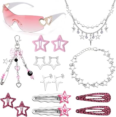 Quelay Y2k Accessories Set for Women