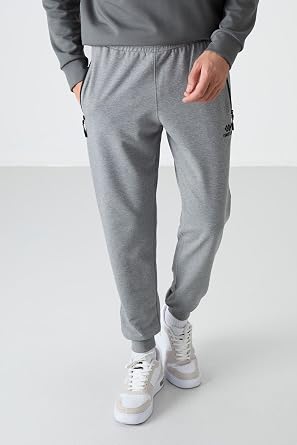 TOMMY LIFE TOMMYLIFE Standart Kalıp 2li Paket Haki-Siyah Eşofman Altı, 84587