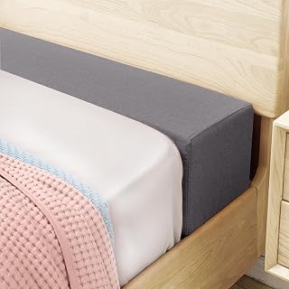 Bed Gap Filler, Mattress Extender for Twin Bed, Close Gap(0-12") Between Mattress and Headboard or Wall, Stop Losing Your Pillows(Dark Gray-LxWxD-39 * 2 * 8in)