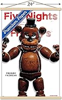 Vista 3 de Trends International Five Nights at Freddy's - Póster de pared con marco magnético de la serie Freddy