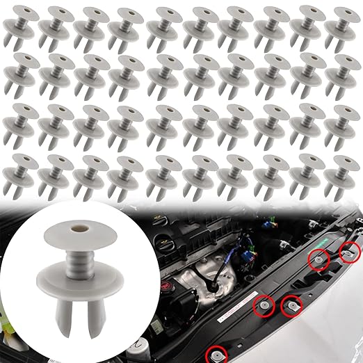 Auto Befestigungsclips Türverkleidung Clips Spreiznieten Kunststoff Door Trim Clips für VW T4 T5