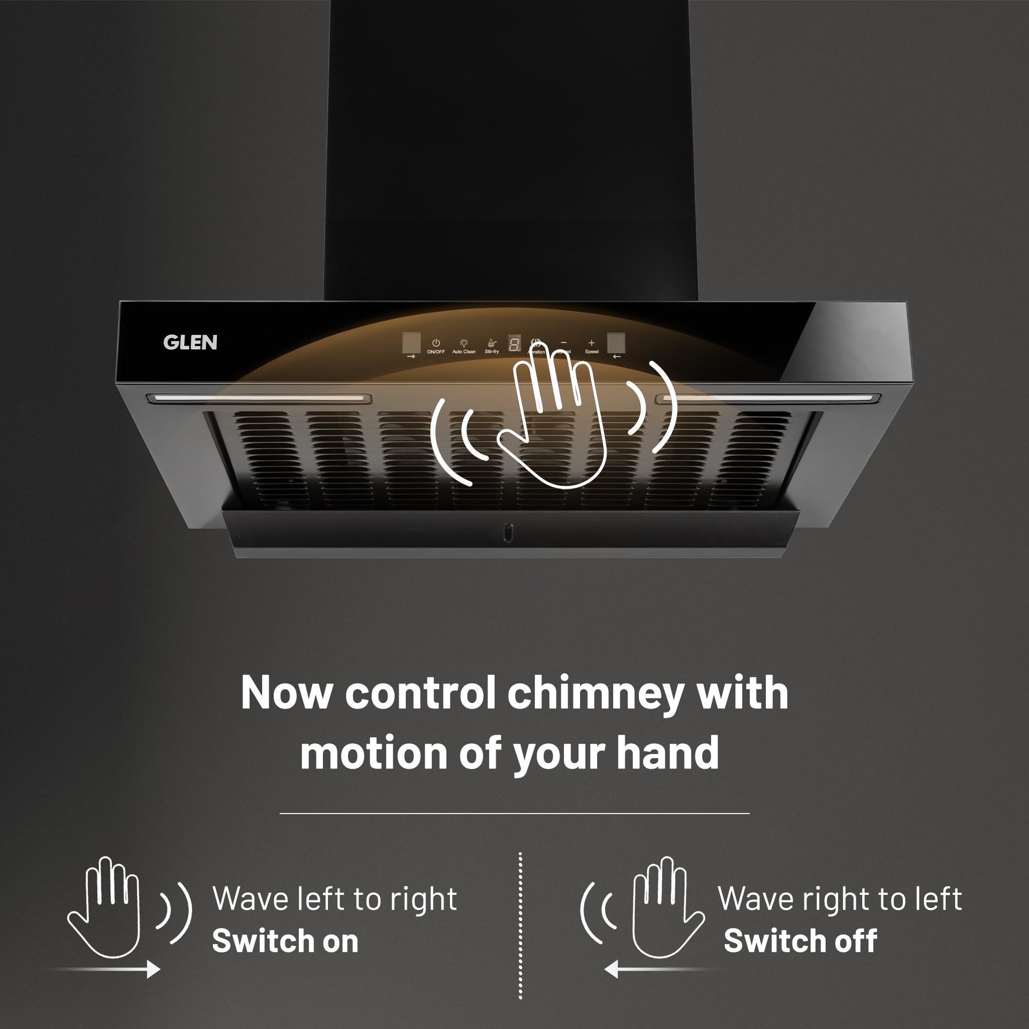 Glen Kitchen Chimney - Powerful & Filterless -8