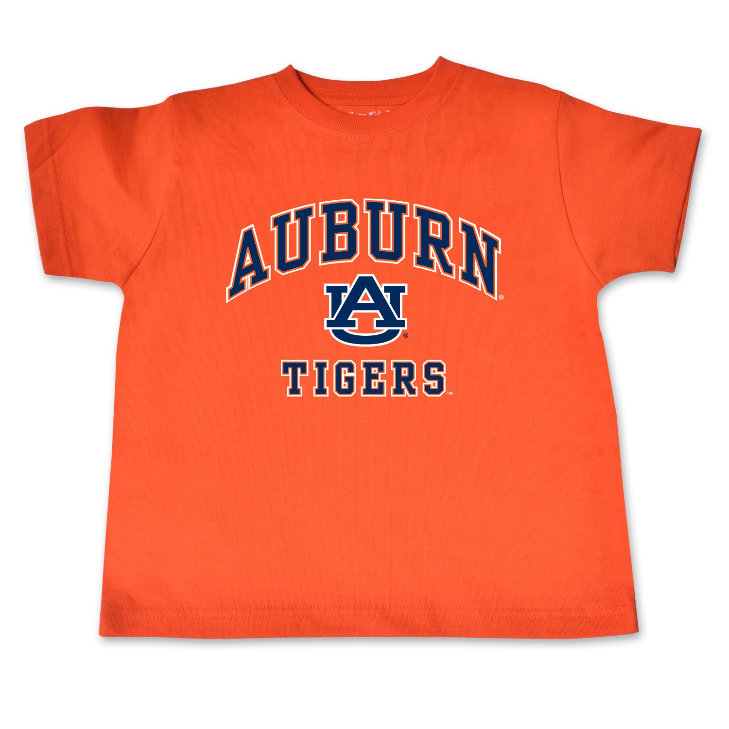 NCAA Auburn Tigers Toddler Short Sleeve Tee, 2 Toddler, Orange