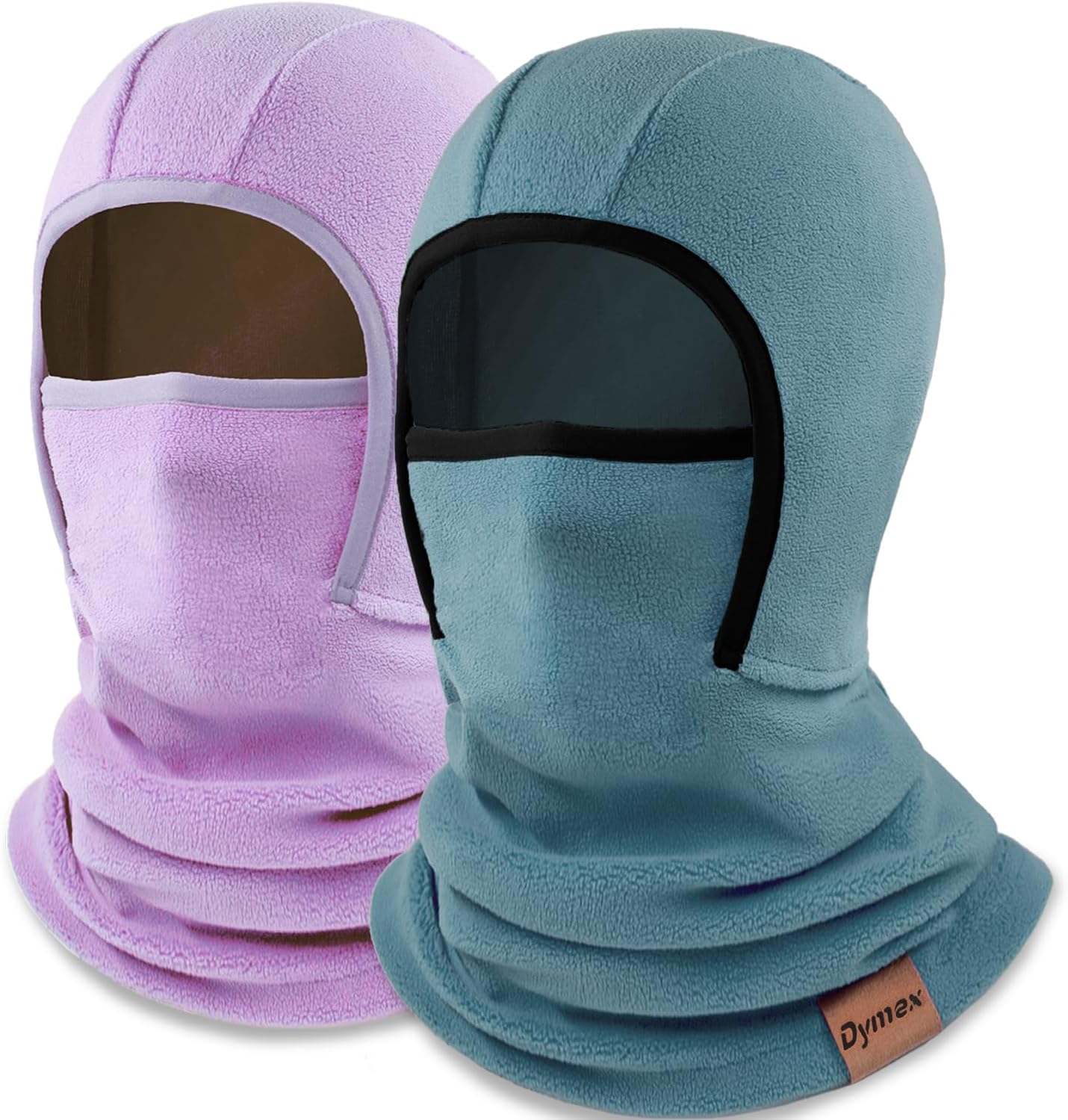 Kids Balaclava Ski Mask Winter Face Mask for Boys Girls Windproof Neck Warmer Gaiter Fleece Hood Face Cover for Cold Weather
