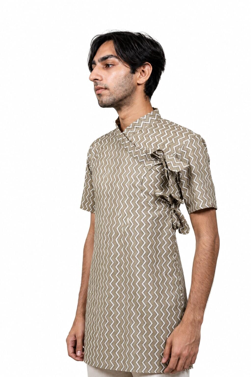 Men's Gen-Z Printed Bagalbandhi | Premium Cotton Traditional Ethnic Wear | Stylish Festive & Wedding Outfit-picture-30