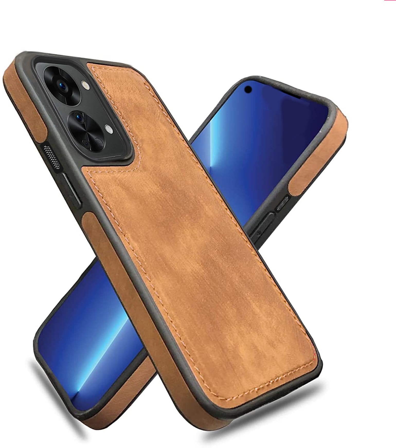 A rtistque Premium Pu Leather Back Cover Case for Oneplus Nord 2T 5G | Drop Protection | Raised Camera Edges - Brown (B0C7QP6L2F) Amazon Price History, Amazon Price Tracker
