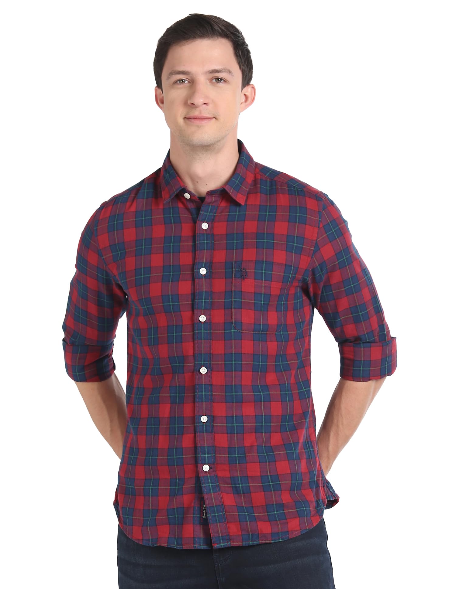 U.S. POLO ASSN.Men's Slim Fit Shirt