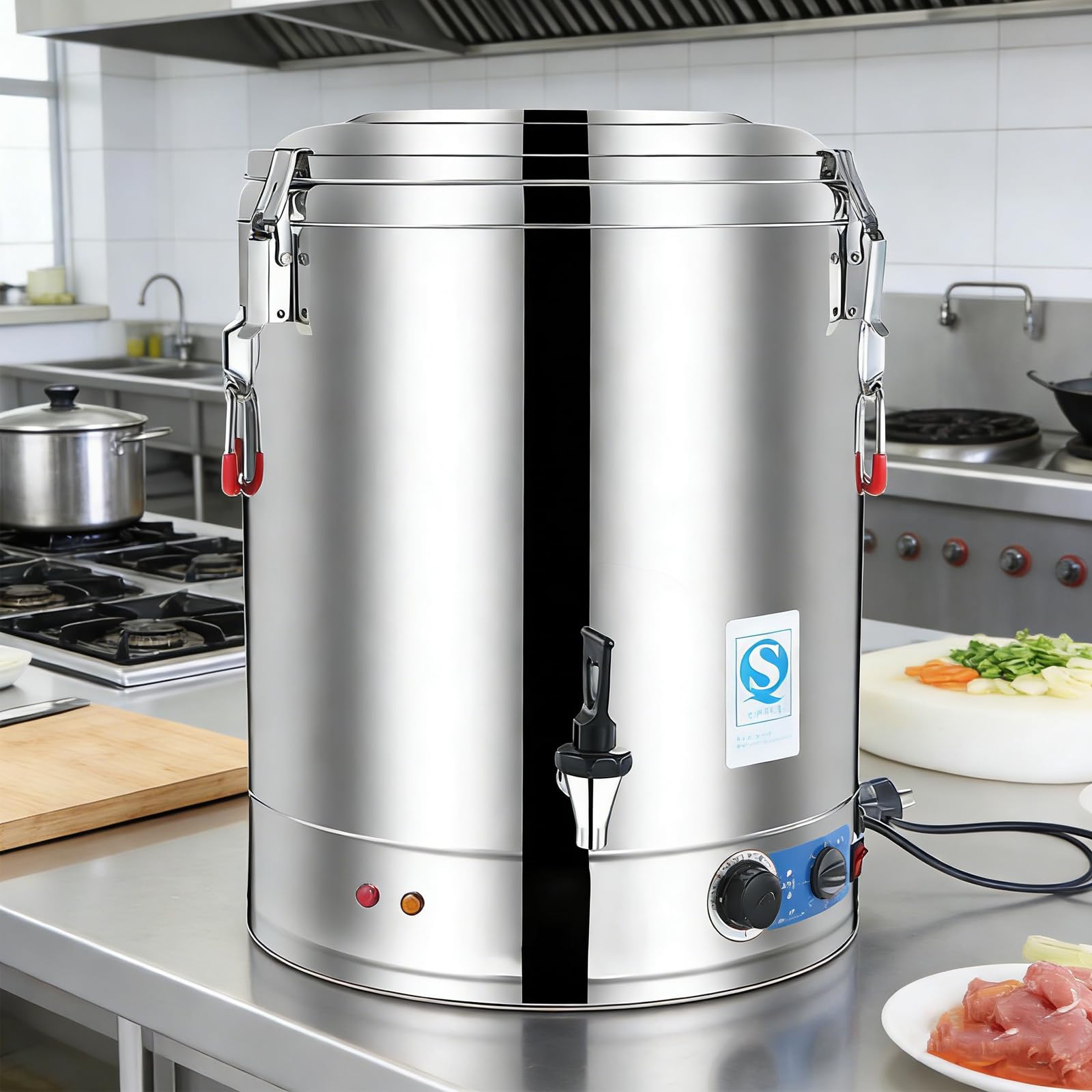 Distributeur d'eau chaude en acier inoxydable pour les pauses café réussies au bureau et à la maison