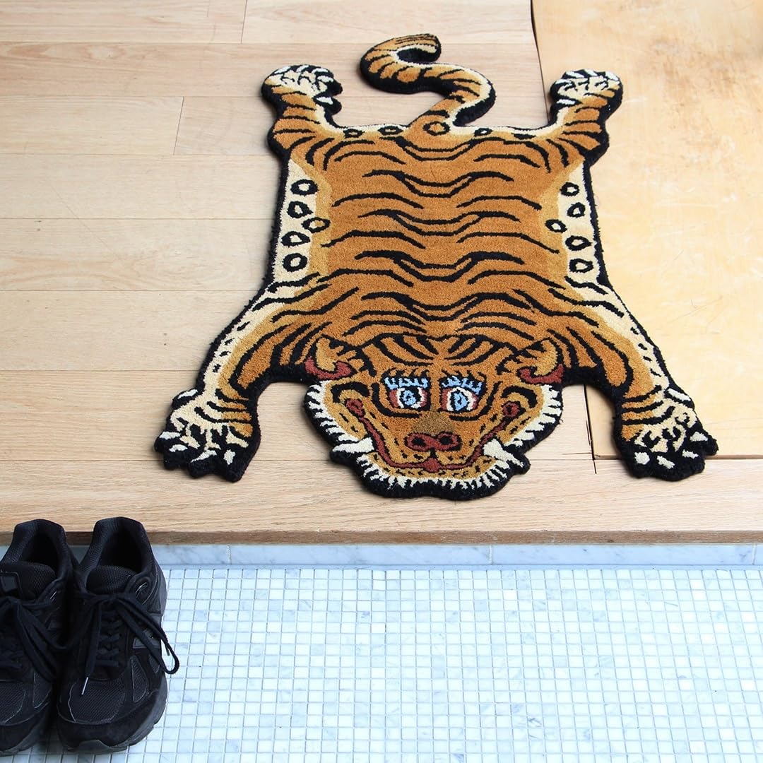 Amazon | チベタンタイガーラグ Tibetan Tiger Rug 