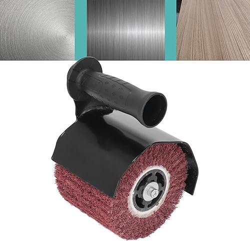 Miniatura 2 de Máquina pulidora que bruñe eléctrica, máquina eléctrica del trefilado del PDA del grano 80 para el pulido del metal de madera M10