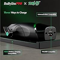 Vista 7 de BaBylissPRO x Cortapelos de carga inalámbrica Tomb45 para hombre