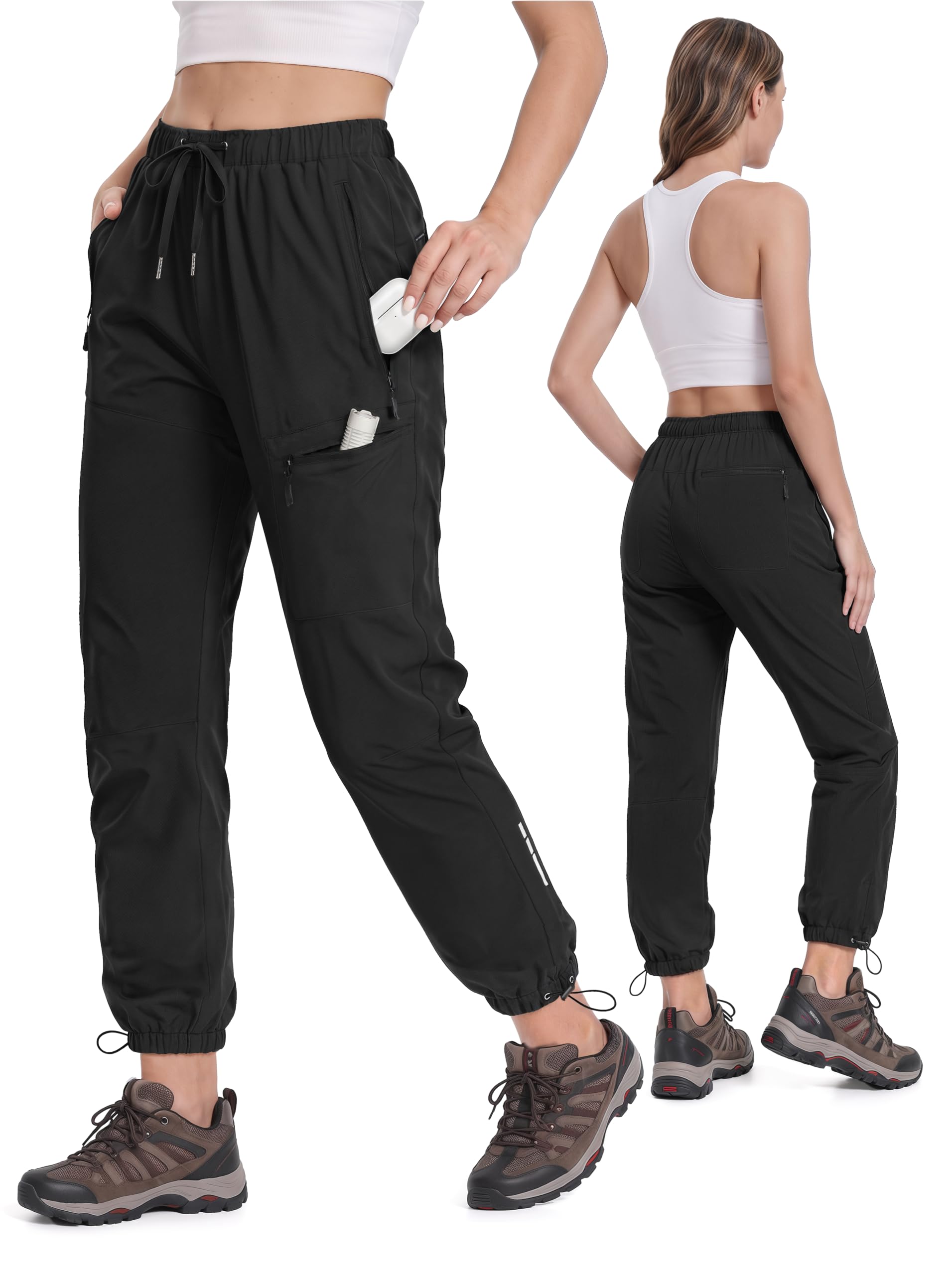 Water Resistant Hiking Pants Women UPF 50+ Quick Dry