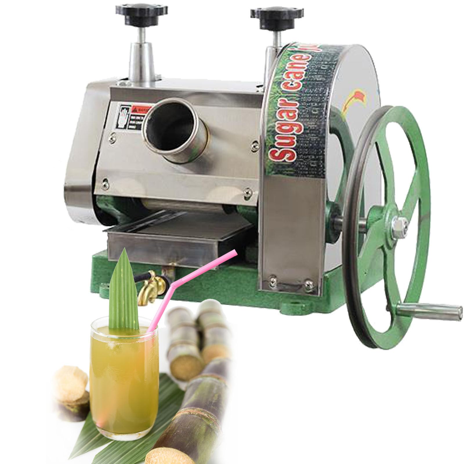 Amazon | 手動商業サトウキビ Juicer、ステンレス鋼のサトウキビ