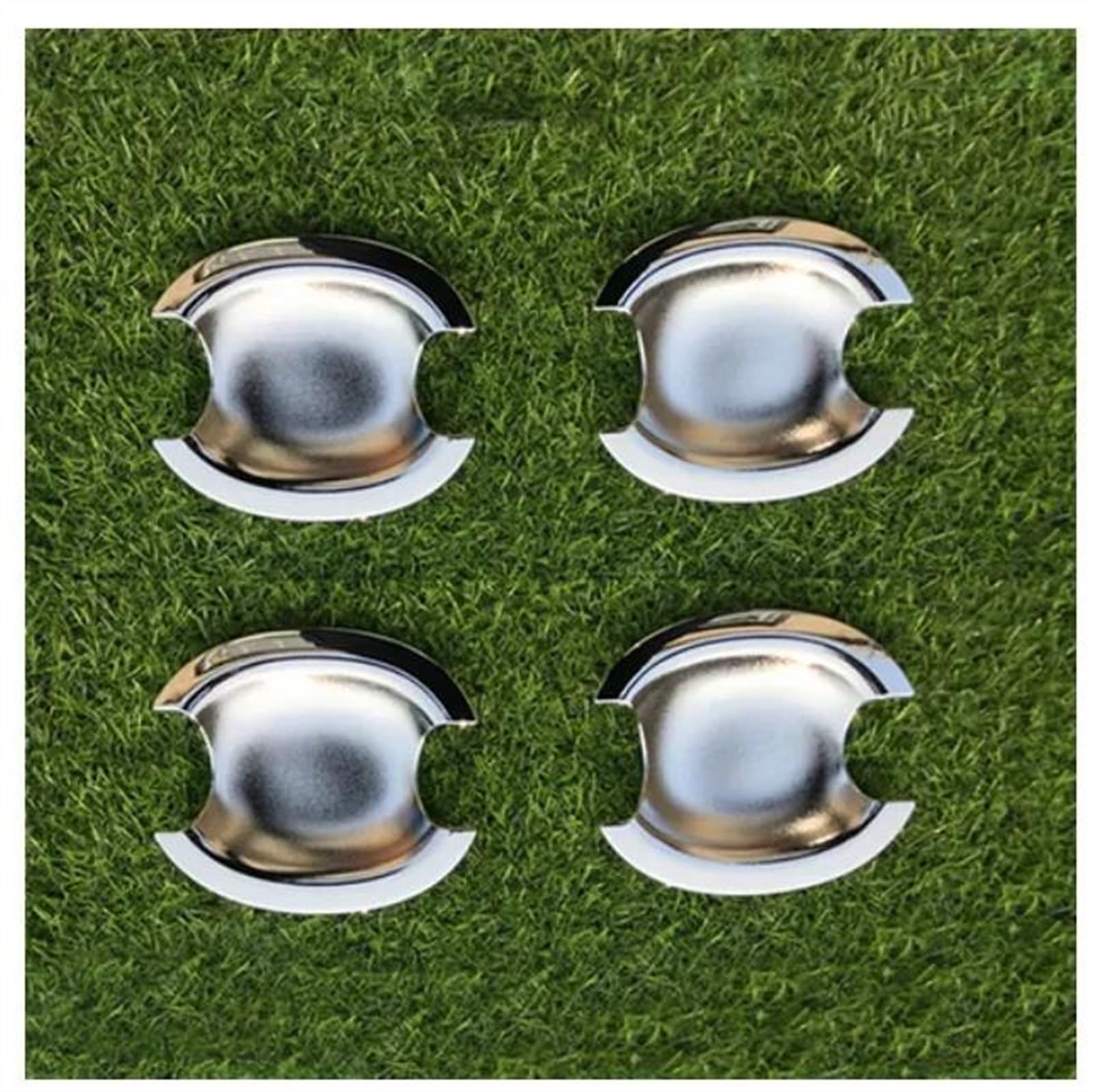 Slimes Silver 1 Car Styling Stickers For Kia K5 2011 2012 2013 2014 2015 Protective Cover Door Handle Outer Bowls Trim Assecories Protection(Silver 1)