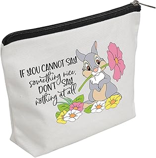 WZJHCL Bolsa de maquillaje de conejito de dib...