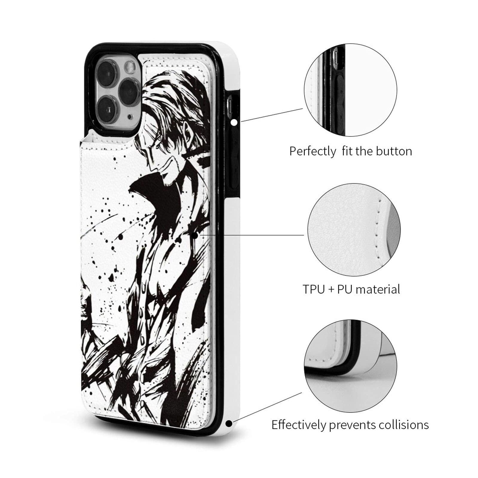 Amazon.co.jp: ONE PIECE ワンピース シャンクス スマホケース